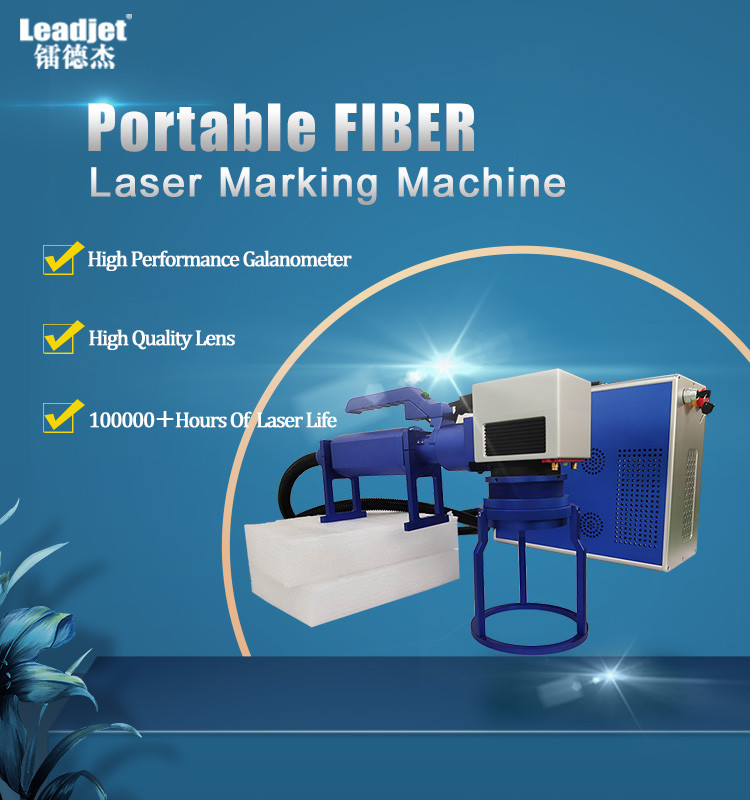 Handheld Laser Marking Machine , Fiber Laser Part Marking Machine CE Certified