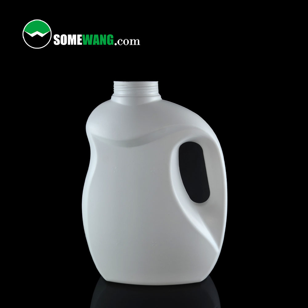 Plastic PE Customized Color Large Size 2L Laundry Detergent Bottle With Screw Cap