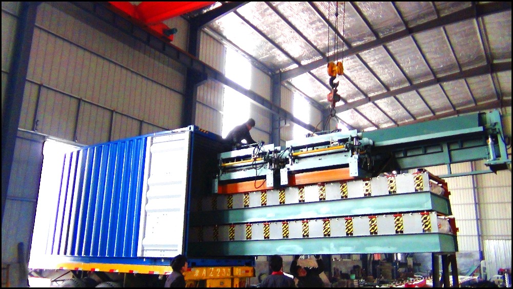 840/900 coloured metal roofing sheets double layer roll forming machine