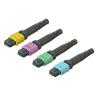 Buy cheap Telecommunication MPO Fiber Optic Connector 3.5 60mm 12 / 16 / 24 Cores Male from wholesalers