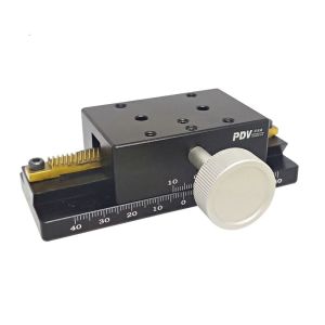 X Axis 80mm Manual Linear Stage Dovetail Guide Rail Optical Sliding Platform