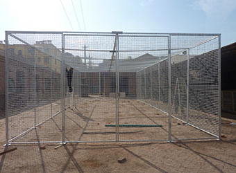 Welded Wire Mesh Panel 8ft x 4ft 1" Holes 12 gauge Animal enclosures,Metal security cages