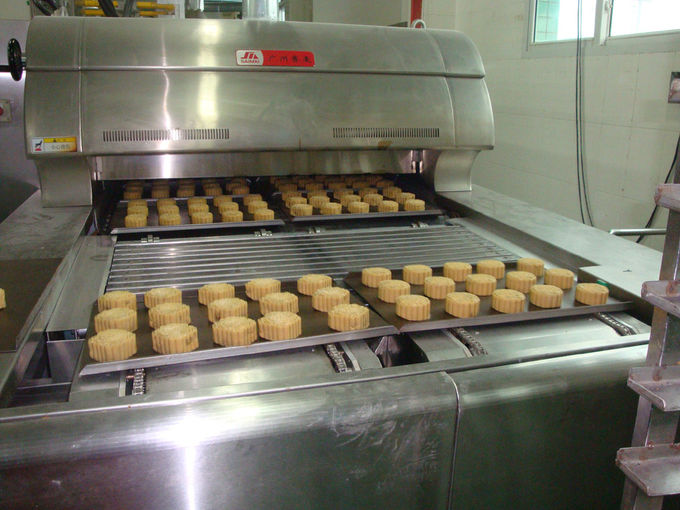 220V 500KG/H Mooncake Automatic Cake Production Line