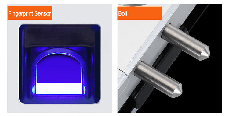 Password Finger Touch Door Lock , Keyless Fingerprint Scanner Door Lock