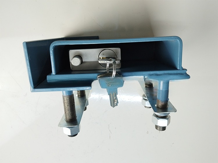 High Security Bolted Lockbox Dry Cargo Container Door Locking Lock Box for 20' Shipping Container BV GL ABS CCS Approved