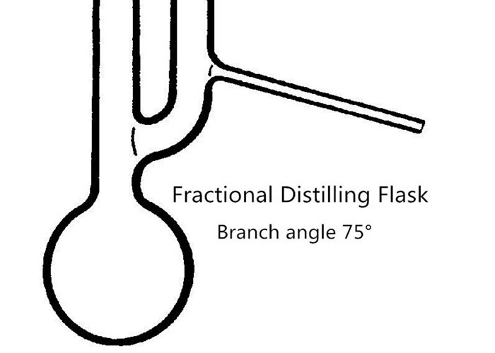 Transparent Narrow Neck Quartz Glass Round Bottom Flask for Laboratory