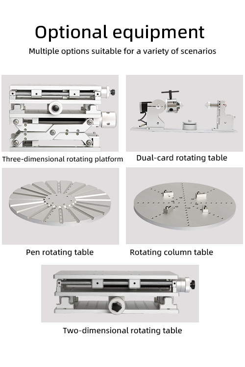 20W 30W 50W 100W Fiber Laser Marking Machine For Plastic Metal Stainless Steel Sign