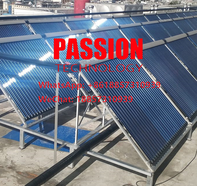 30tubes Heat Pipe Solar Collector 5000L Pressurized Centralized Solar Water Heater