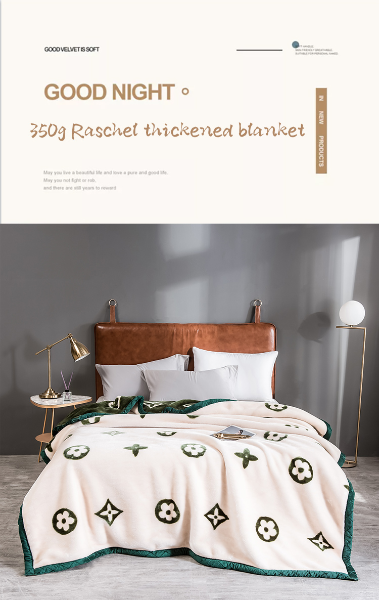 Multifunctional Popular Sublimation Blanket for Winter Luxury Bed Printed Home Blanket
