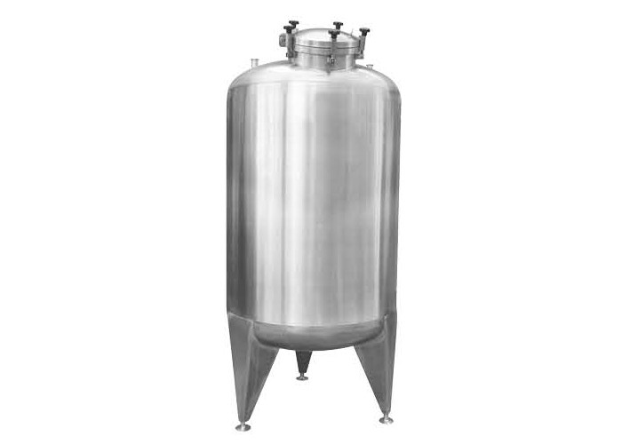 Stainless steel vertical single layer storage tank for thick preparation tank 8000L