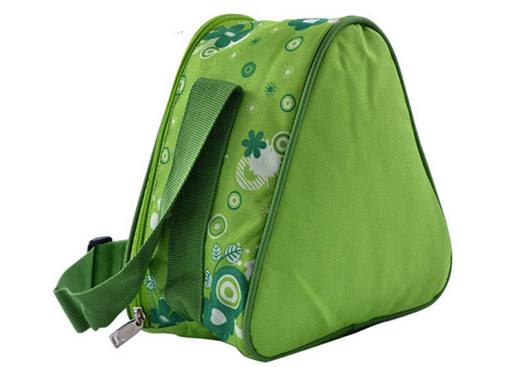 Triangle 600D Polyester Insulated Cooler Bag Picnic Insulated Lunch Box With PEVA Lining