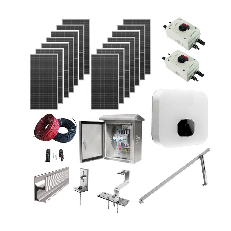 Flashlight 18ah Off Grid PV System ODM 5kw Solar System For Home