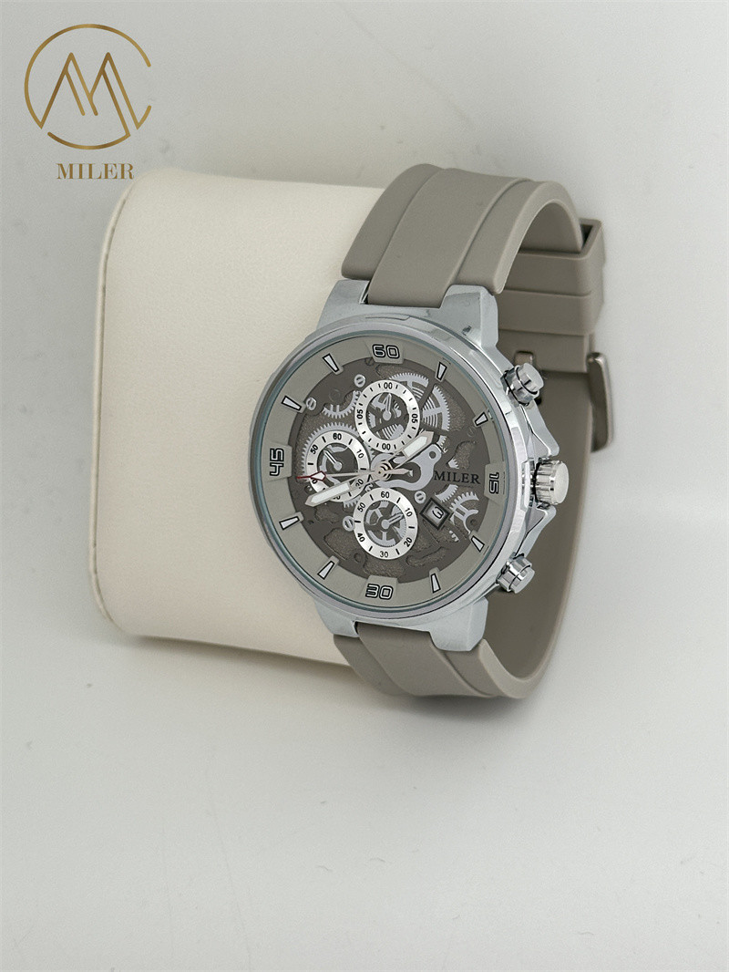 Black Strap Quartz Wrist Watch featuring Buckle Clasp and Plastic Case