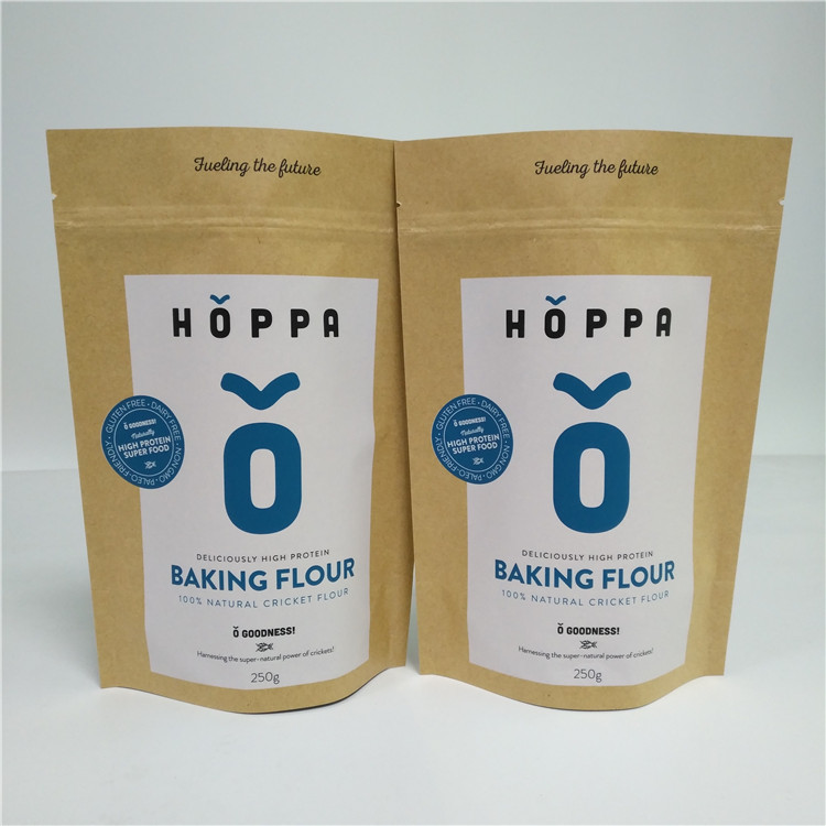 Food Storage Customized Paper Bags Aluminum Foil k 120-180 Micron For Powder