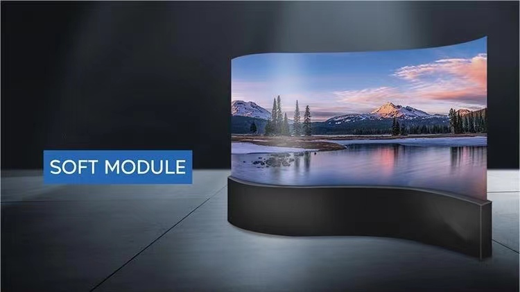Flexible LED Display Customized Full Color Curved Flexible LED Display Board With IP31 Certification