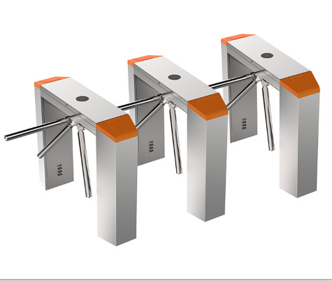 Waterproof Tripod Barrier Gate train station turnstile 50W For Traffic Contol
