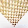 Buy cheap Aluminum Alloy Metal Mesh Curtains Drapery 8mm Hole Customized from wholesalers