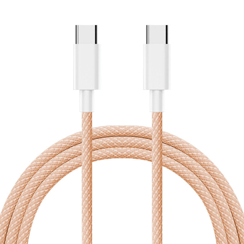High - Quality Braided USB - C To USB - C Cable For Fast Charging And Data Sync