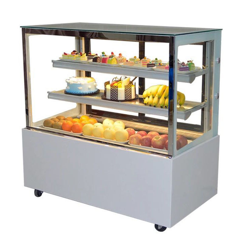 China R404a Refrigerated Cake Display Cabinets With Danfoss Compressor on sale