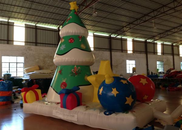 Xmas Inflatable Christmas Decorations Trees Christmas Yard Blow Ups 4 X 2.8 X 4
