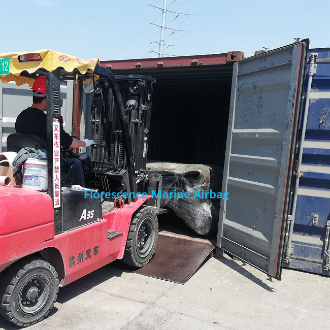 Florescence Boat Marine Rubber Airbags For Ship Launching And Docking