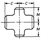 ANSI/ASME B16.9 PIPE TEE AND CROSS