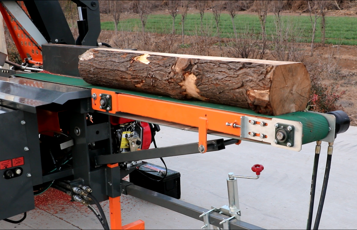 Firewood Processing Made Easy with this Gasoline Firewood Splitter