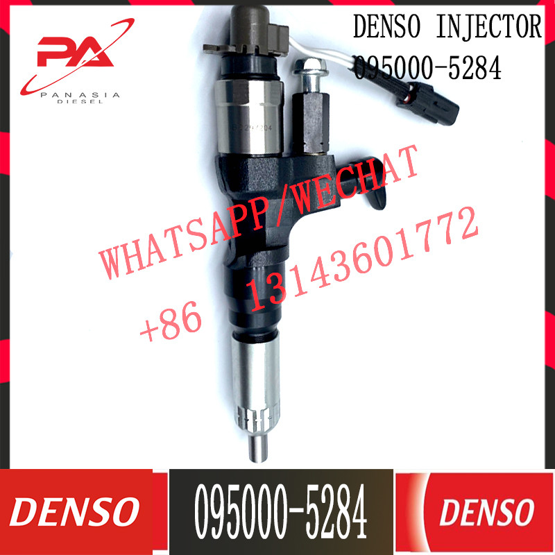 Original common rail fuel injector 095000-5284 for Truck J08E 23910-1360, 23670-E0291, 23670-E0290