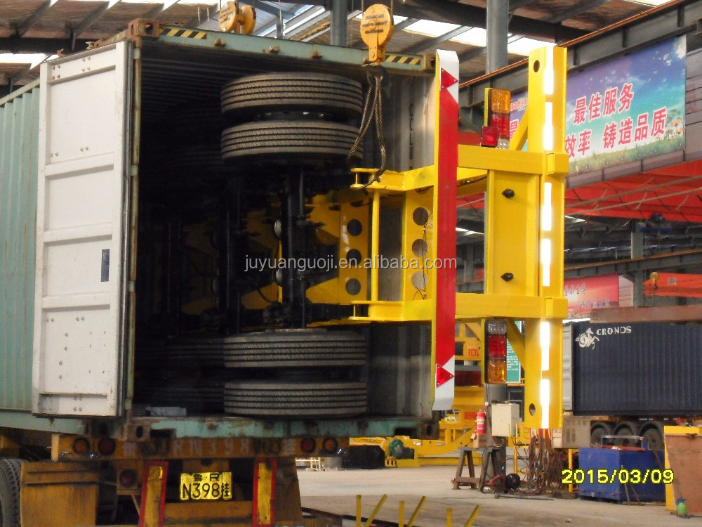 20ft Skeletal Superlink Tandem Semi Trailers Bi-train Trailer with Electric 24V 7 ways