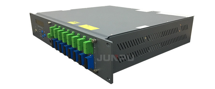 High Power 1550 Pon Edfa Optical Amplifier Wdm Combiner 16 Outputs Per 19dbm,1550 edfa