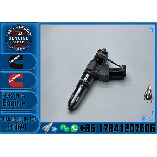 Quality FOR Cummins Qsn14 Diesel Engine Accessories Fuel Injection Nozzle Excavator Engineering Machinery Fuel Injector Assembly 3411691 for sale