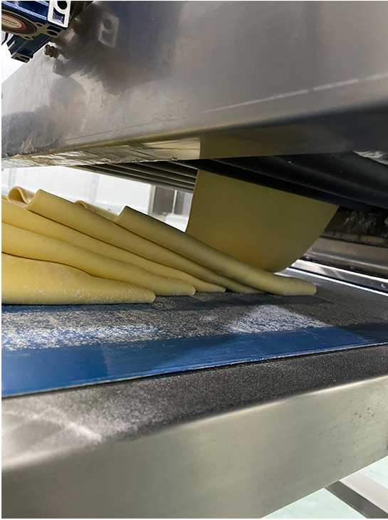 1000KG Capacity Puff Pastry Production Line Pastry Lamination Machine