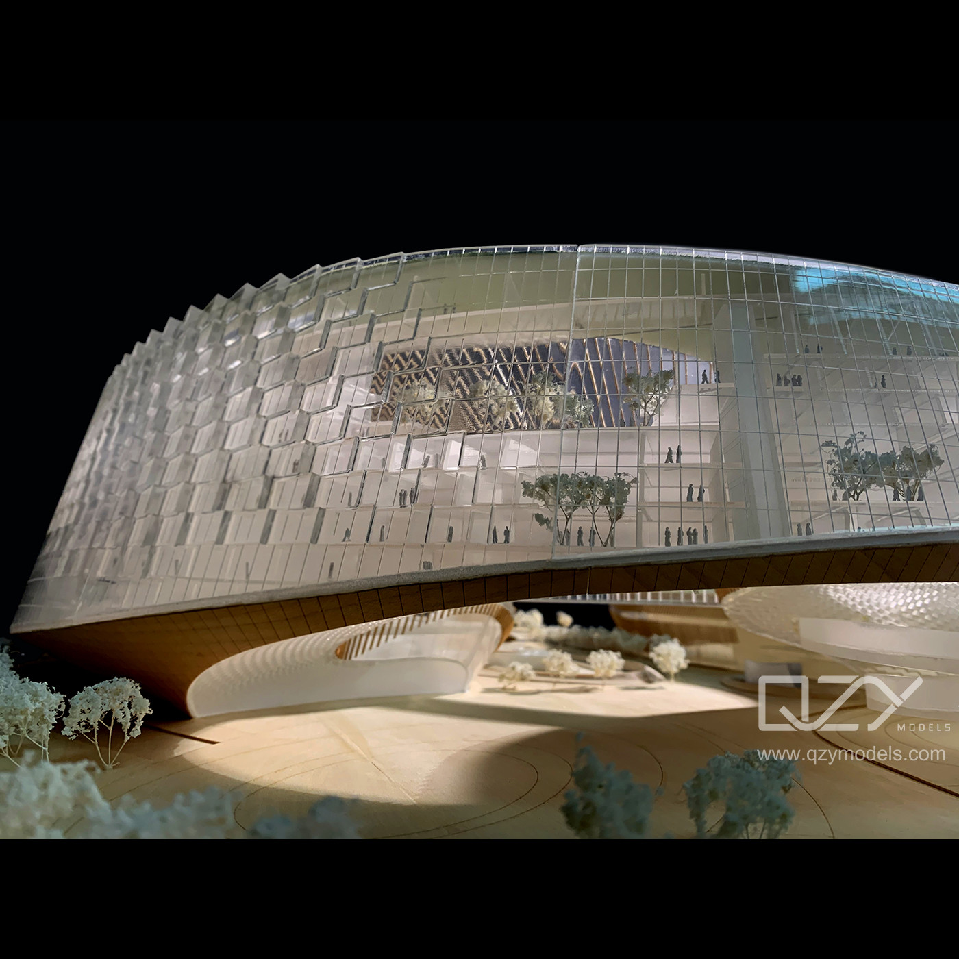 NBBJ -1:400 Tencent Conference Center Model