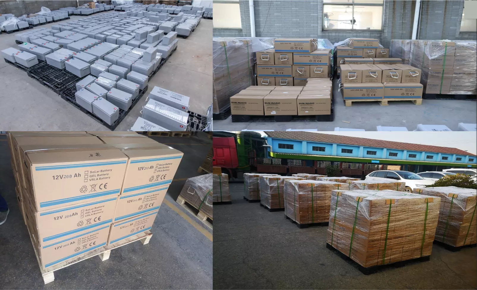Deep Cycle Lead Acid Storage Battery Solar Gel Battery System 200AH 300AH
