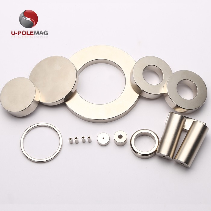 NdFeb Grade N35 Neodymium Iron Boron Disc Magnet with Axial or Diametrical Magnetization