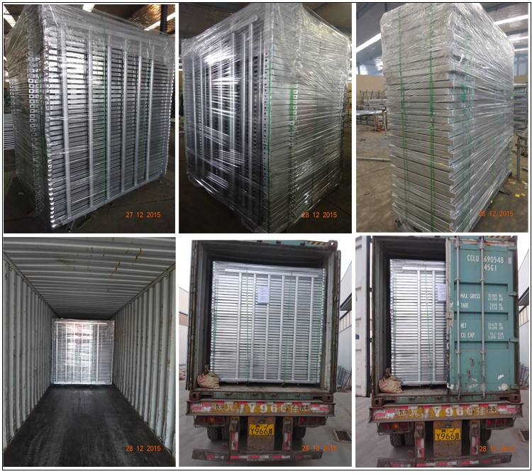 Heavy Duty Galvanized Livestock Cattle Yard Panels Portable Horse Panels
