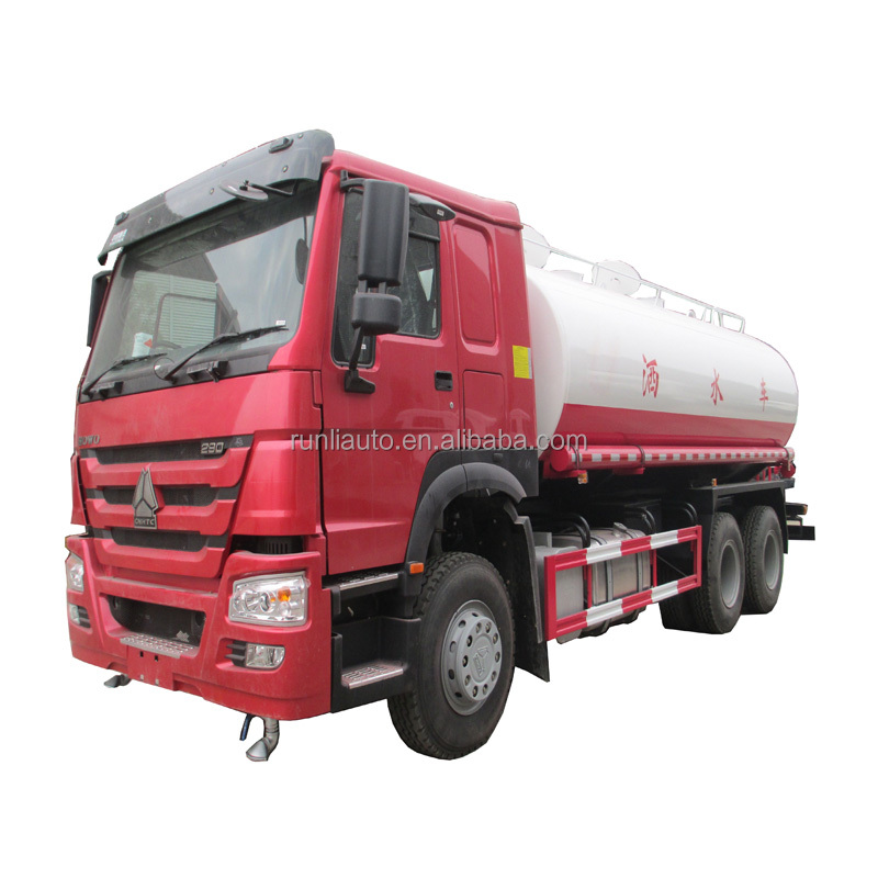 SINOTRUK Howo 6x4 20000L Water Vehicle 20000L Water Sprinkler Truck 20000L Water Sprinkling Truck