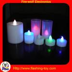 flashing candle
