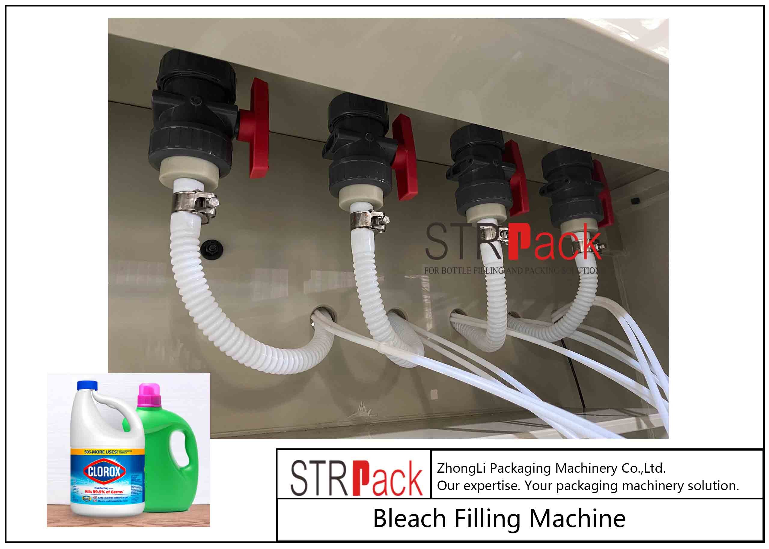 Gravity Filling Automatic Corrosive Liquid Filling Machine with Customizable Filling Volume & High-speed Filling