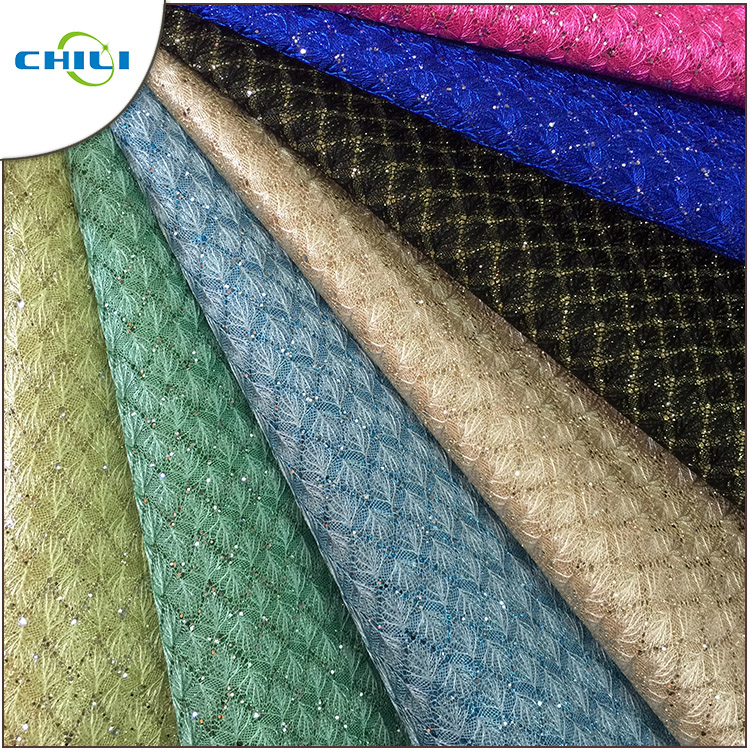 New Fashion Artificial Glitter Pu Leather Fabric For Wall Decoration