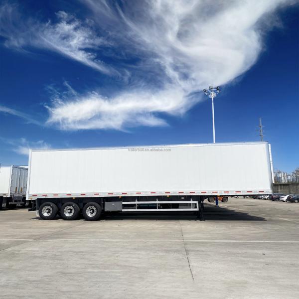 Aluminum Box Body 53ft Semi Trailer for Temperature-Controlled Fresh Food