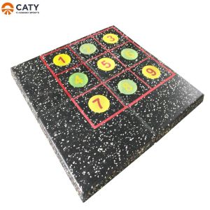 Heavy Duty and Multi-functional Gym Floor Tiles for Strength Training, Shock