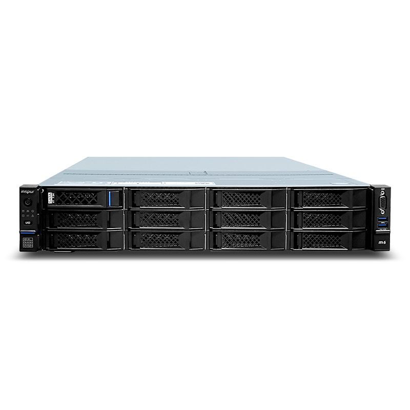 end 2U 2-socket Rack Mount Server with 2.1GHz Processor Main Frequency and Private Mold