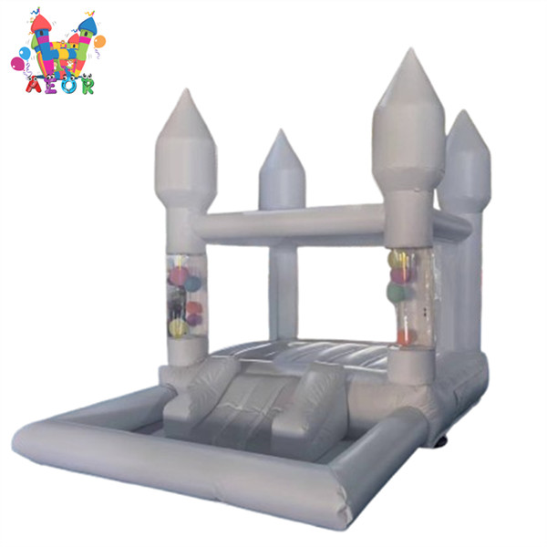 White Bounce House Bounce House Commercial Jumping Castle Bouncy Castle