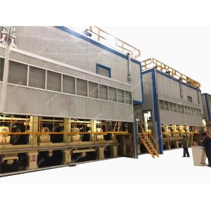 Mixed Pulp 80m/Min 2100m Fluting Paper Machine