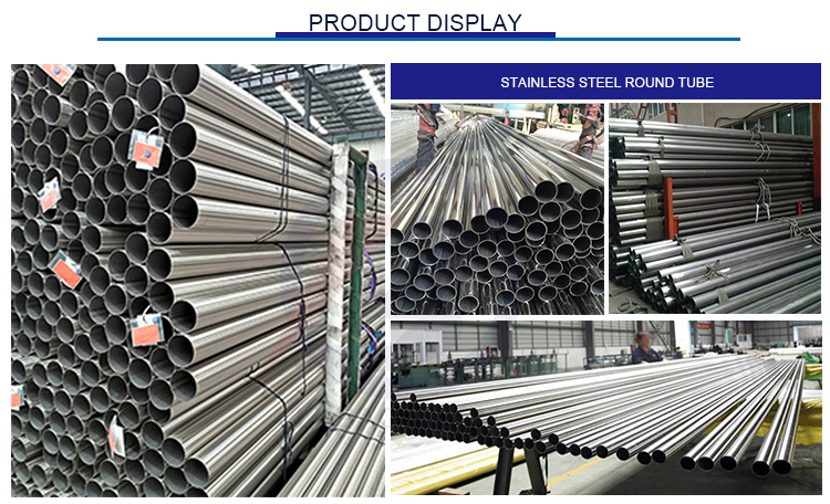 ASTM Standard Bright Polish 201 304 316 316L 430 Ba 2b Spiral Welded Stainless Steel Pipe for the Manufacturing Industry