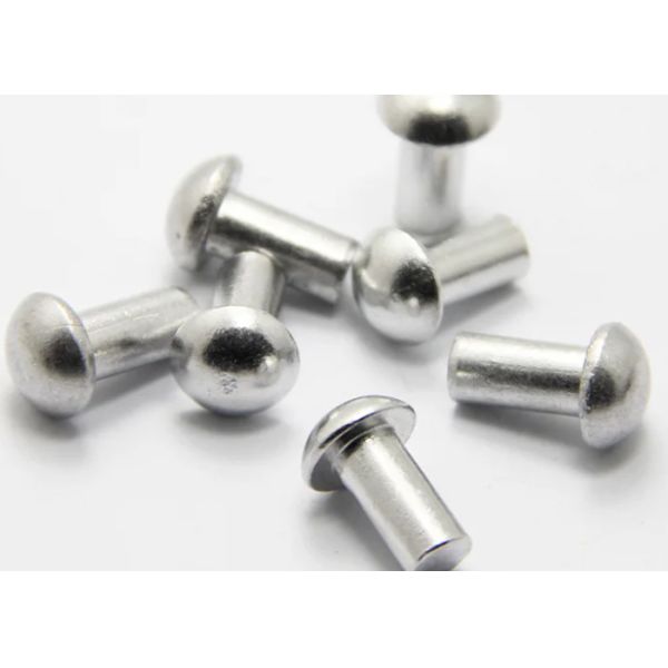 Quality Stainless Steel 3/8 7/16 1/2 Flat head solid rivet custom SUS 304 SUS 316 Round head rivets for sale