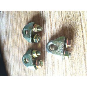 Multi Color Rigging Hardware Zinc Plated Plain Surface Casting Process Thick Nut