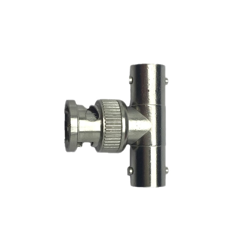 Kico BNC micro coaxial connector 1 male to 2 female CCTV accessories High quality