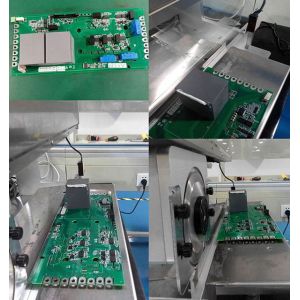 Automatic V Scroing PCB Depaneling Tool With Adjustable Conveyor Belt